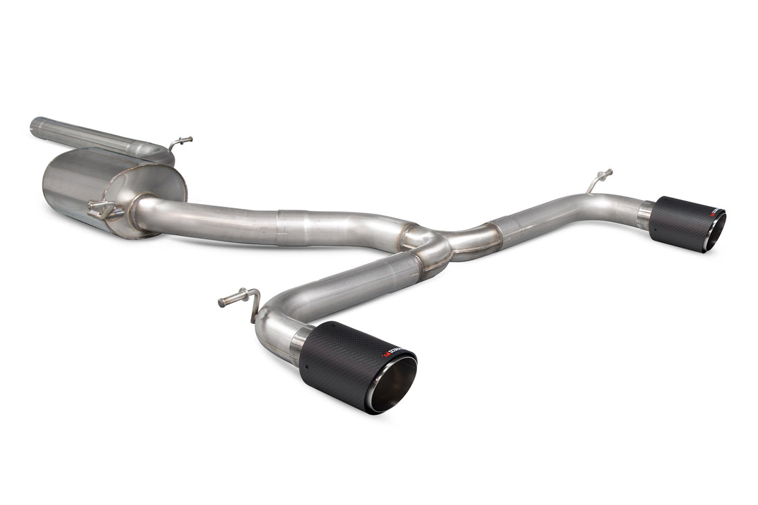 Non-Resonated Cat-Back Exhaust VW Golf 7 GTI (2013–2016) – Scorpion Ascari SVWS043CF