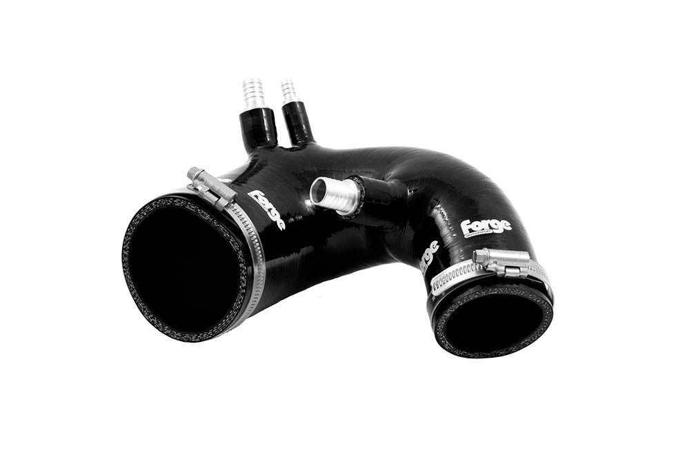 Silicone Turbo Inlet Hose Fiat Abarth 500 / 595 / 695 IHI Turbo, Black – Forge Motorsport FMIHF500