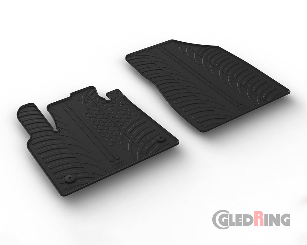 Rubber Car Mats Mercedes-Benz Citan W420 Van (2021–) Manual - GledRing