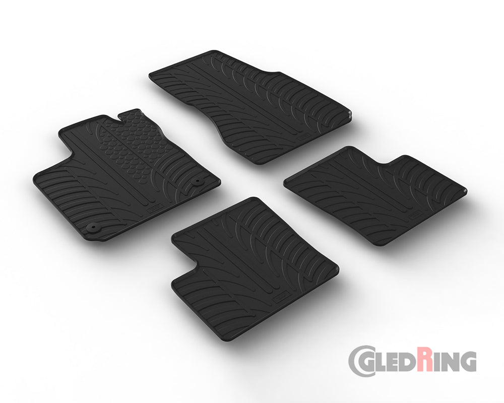 Rubber Car Mats Renault Twingo E-Tech (2020–) Electric - GledRing