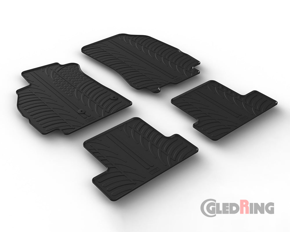 Rubber Car Mats Renault Megane 3 Hatchback 5-door (2008–2016) - GledRing