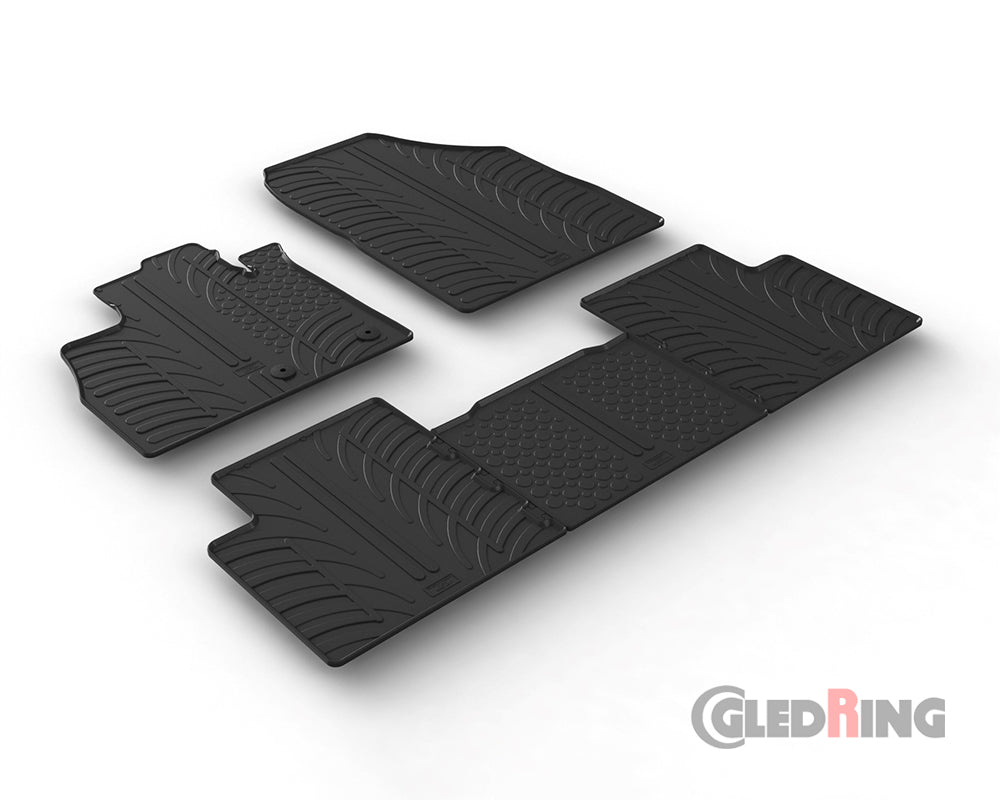 Rubber Car Mats Renault Scenic 4 (2016–2024) - GledRing