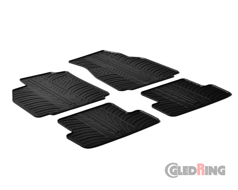 Alfombrillas de goma Renault Megane 2 (2002–2008) - GledRing