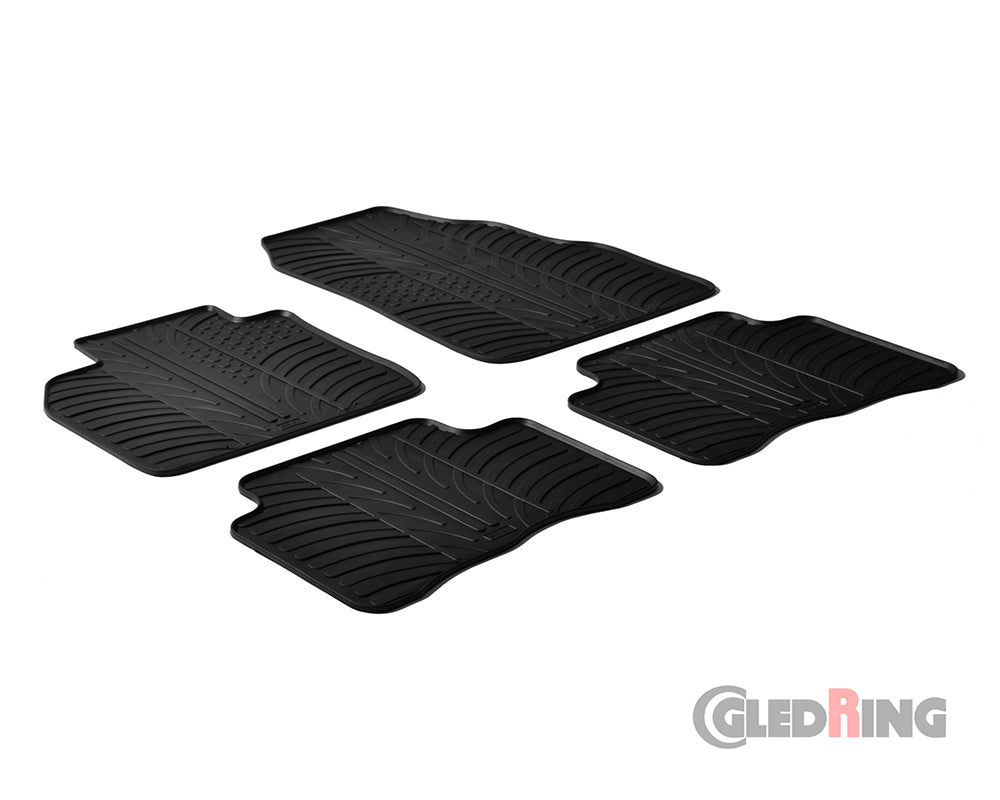 Rubber Car Mats Renault Scenic 2 (2003–2009) - GledRing
