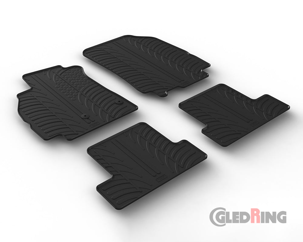 Rubber Car Mats Renault Megane 3 Coupe (2008–2016) - GledRing