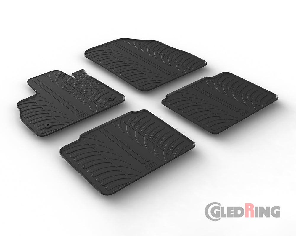 Rubber Car Mats Renault Espace 5 (2015–2023) - GledRing