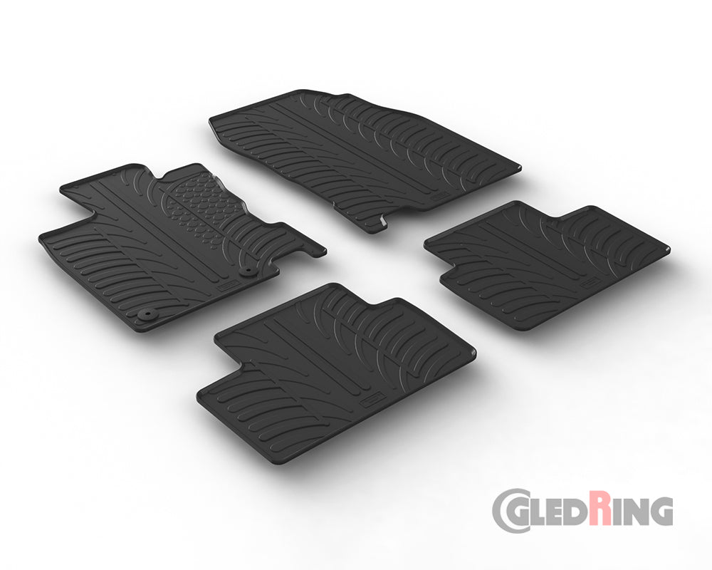 Rubber Car Mats Renault Kadjar (2015–) - GledRing