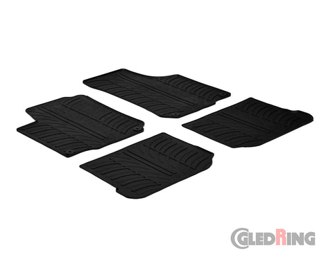 Alfombrillas de goma Volkswagen Bora (1998–2007) - GledRing