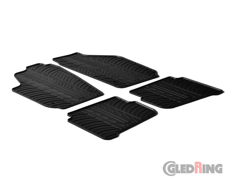 Alfombrillas de goma Volkswagen Polo 9N (2003–2008) - GledRing