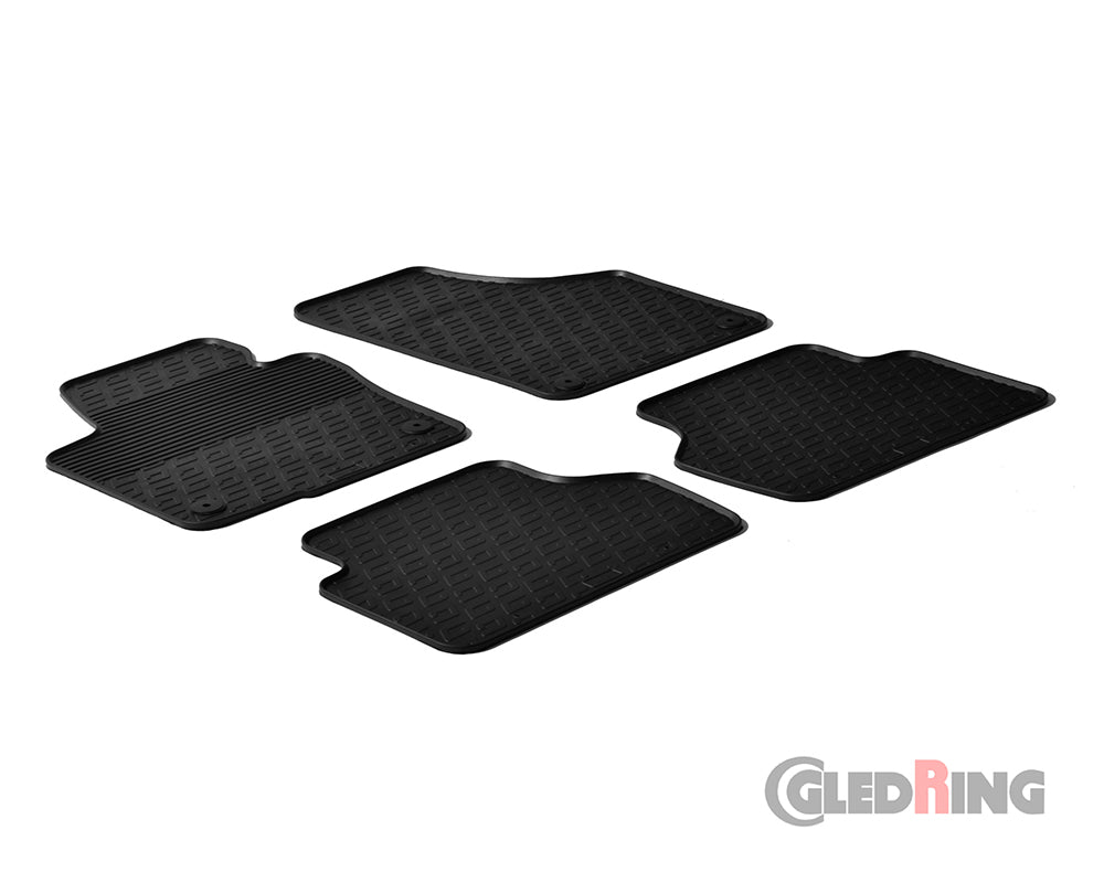 Rubber Car Mats Volkswagen Tiguan (2007–2016) - GledRing