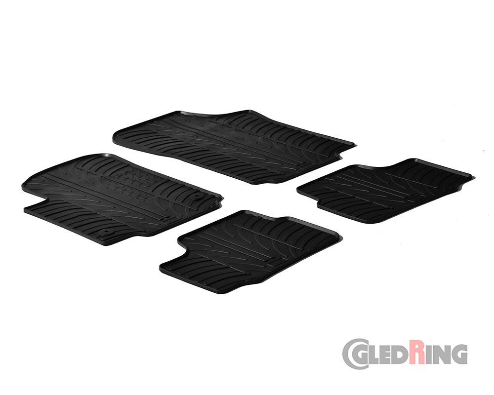 Rubber Car Mats Volkswagen up! (2012–) - GledRing