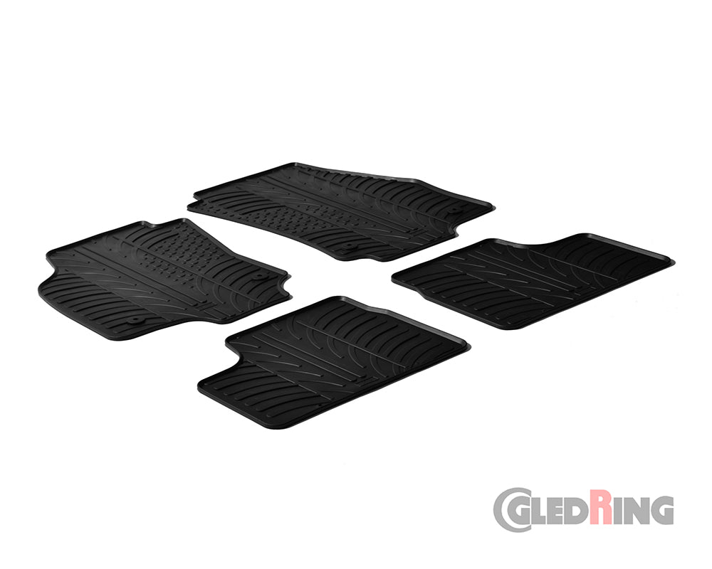 Rubber Car Mats Opel Astra H (2004–2009) - GledRing