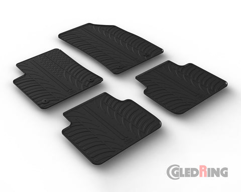 Alfombrillas de goma Opel Crossland (2021–) - GledRing