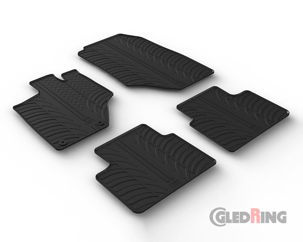 Rubber Car Mats Opel Grandland SUV (2024–) Mild Hybrid, Automatic - GledRing