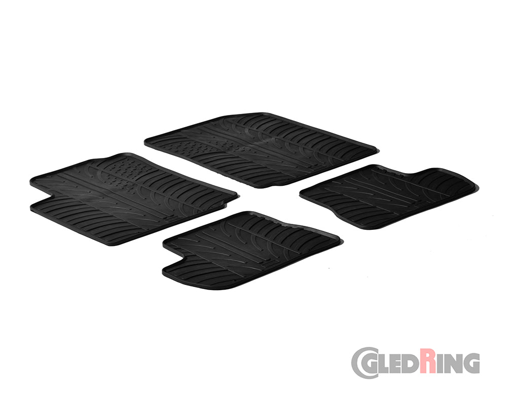 Rubber Car Mats Citroen C2 (2003–2009) - GledRing