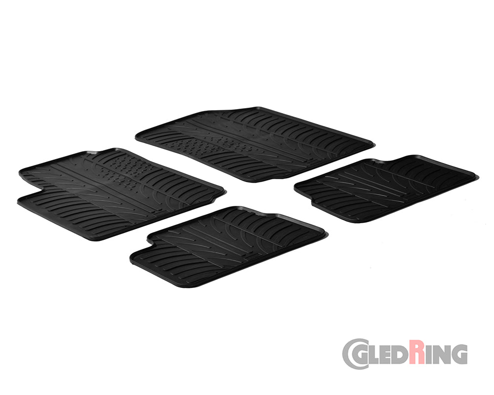 Rubber Car Mats Citroen C3 (2002–2009) - GledRing