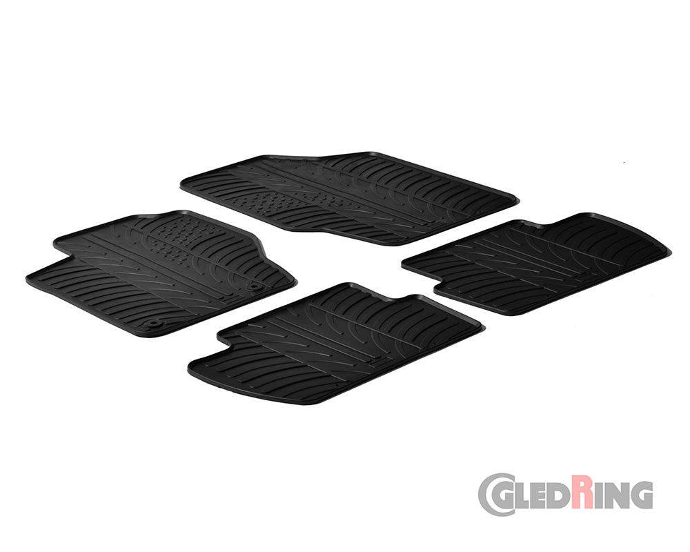 Rubber Car Mats Citroen C4 (2005–2009) - GledRing