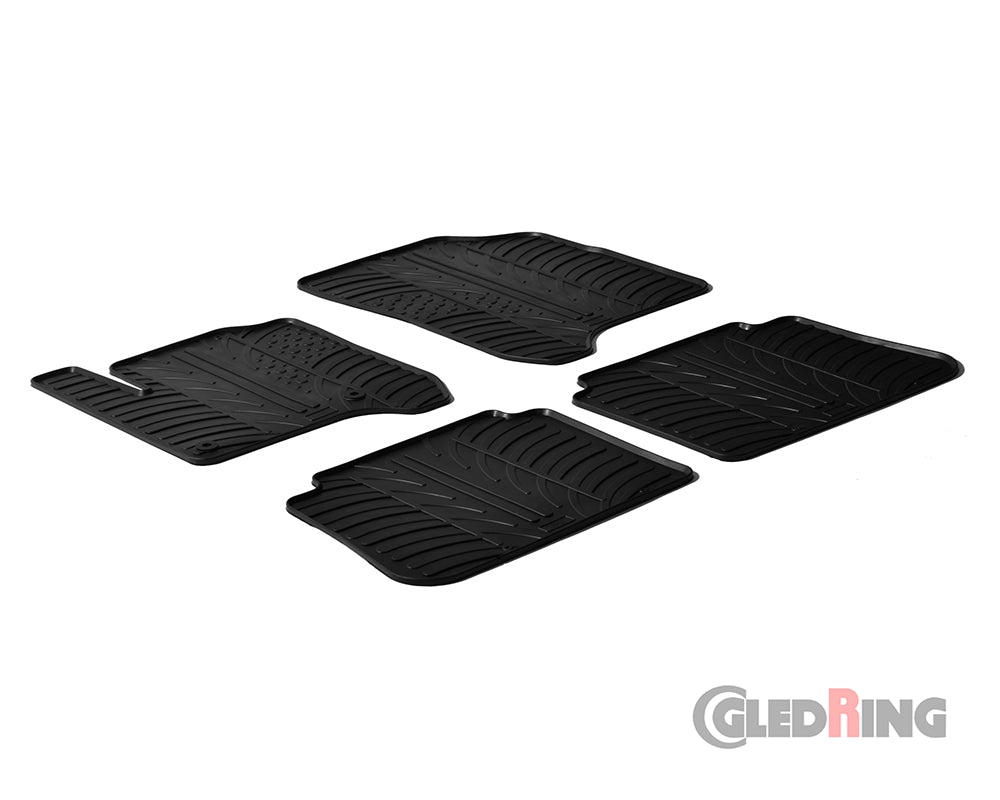 Rubber Car Mats Citroen C3 Picasso (2009–2017) - GledRing
