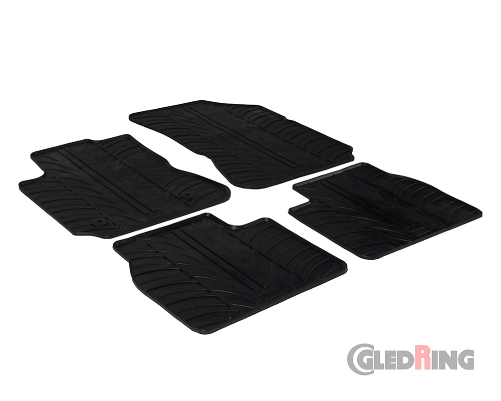 Rubber Car Mats Citroen C4 Cactus (2014–) - GledRing