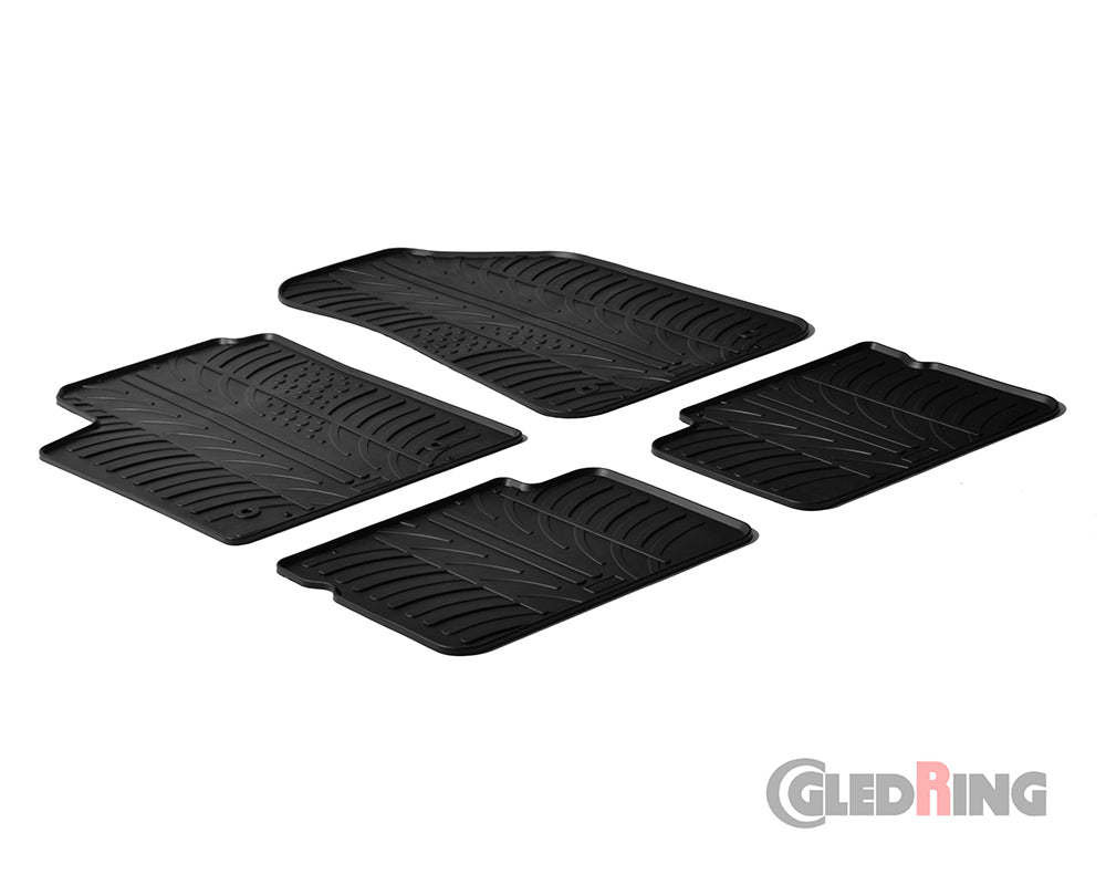 Rubber Car Mats Lancia Delta 5-door (2009–2014) - GledRing