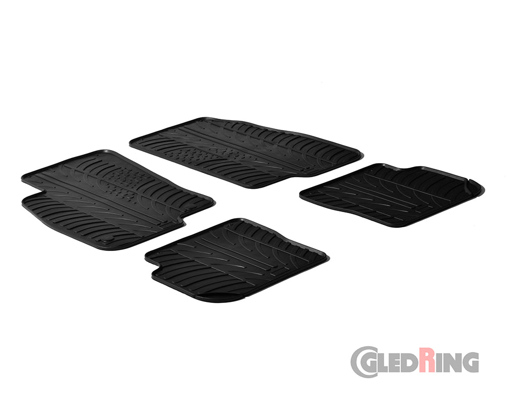 Rubber Car Mats Fiat Punto Evo (2010–2014) - GledRing