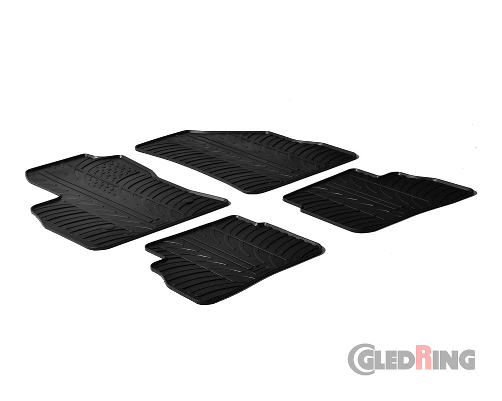 Rubber Car Mats Opel Combo D (2010–2018) Passenger Version - GledRing