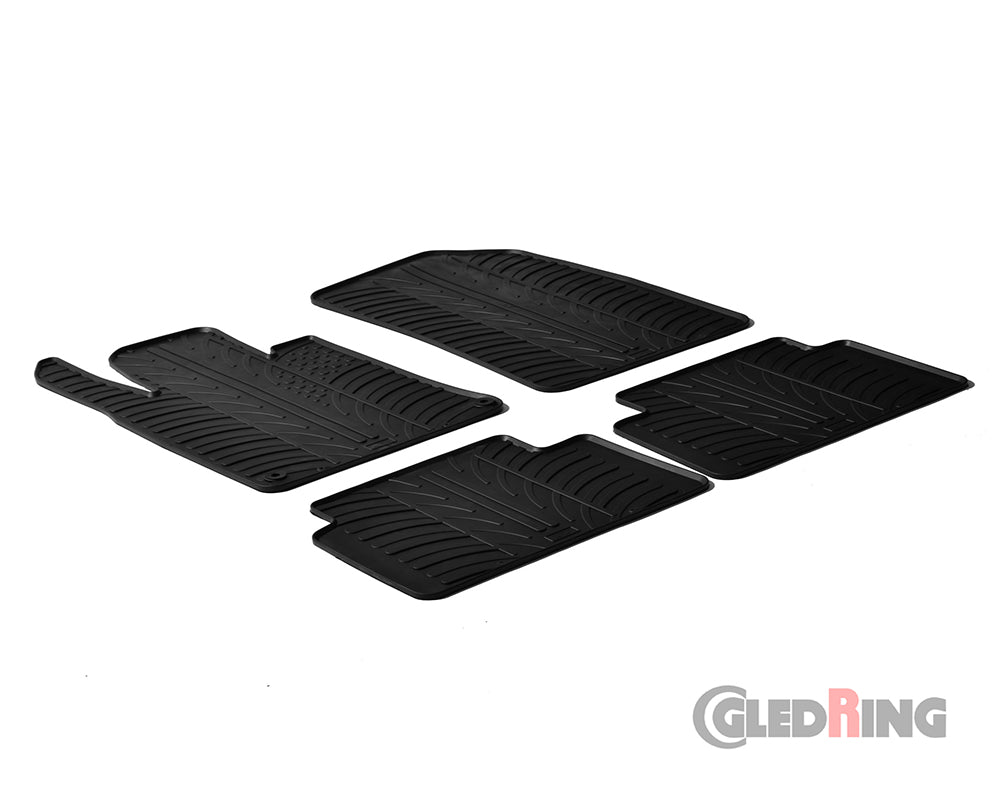 Rubber Car Mats Peugeot 508 (2011–2018) - GledRing