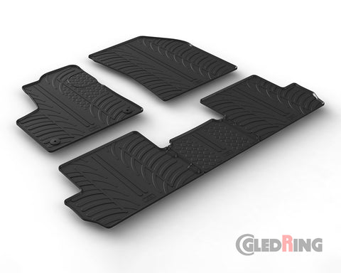 Alfombrillas de goma Peugeot 3008 (2016–) - GledRing