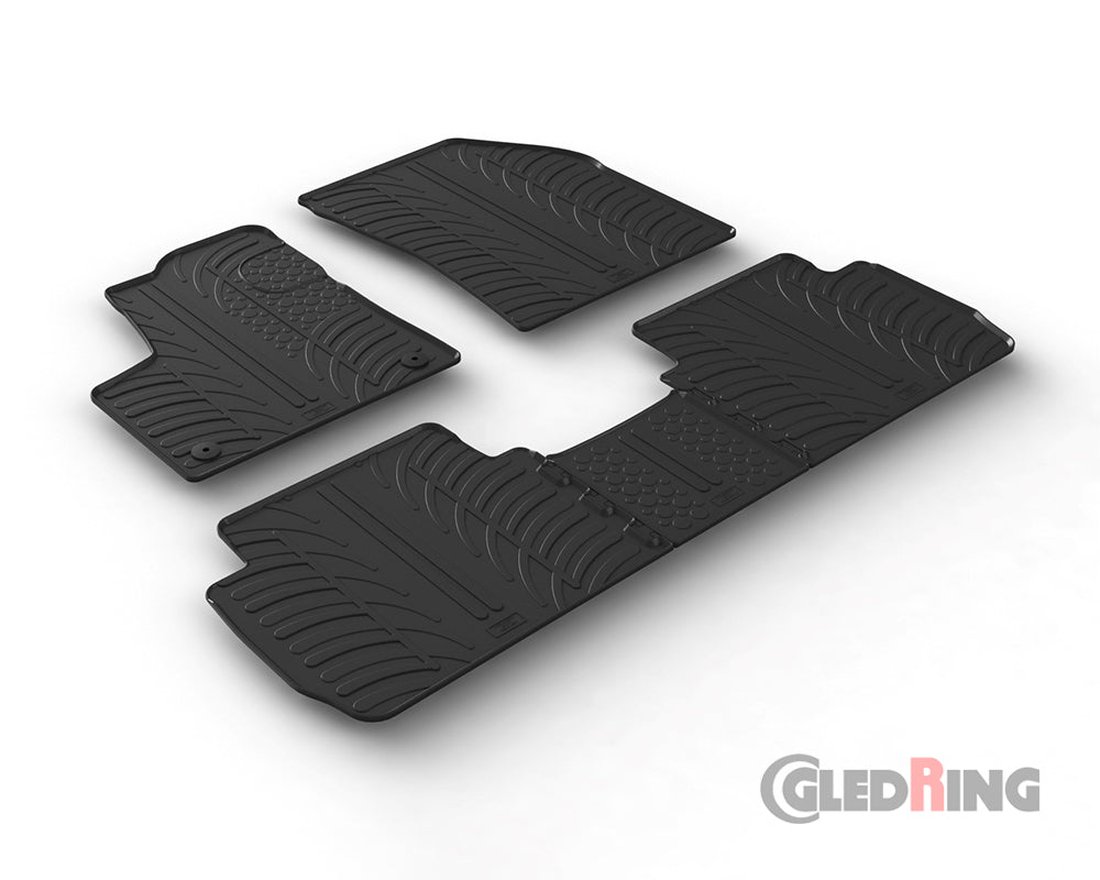 Rubber Car Mats Peugeot 5008 (2017–) - GledRing