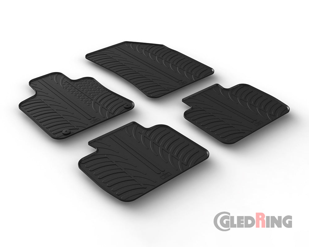 Rubber Car Mats Peugeot 508 Hatchback & SW (2019–) - GledRing