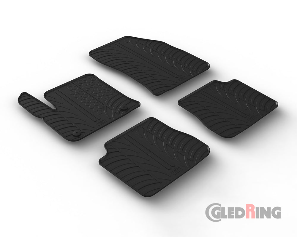 Rubber Car Mats Peugeot e-2008 (2020–) Electric - GledRing