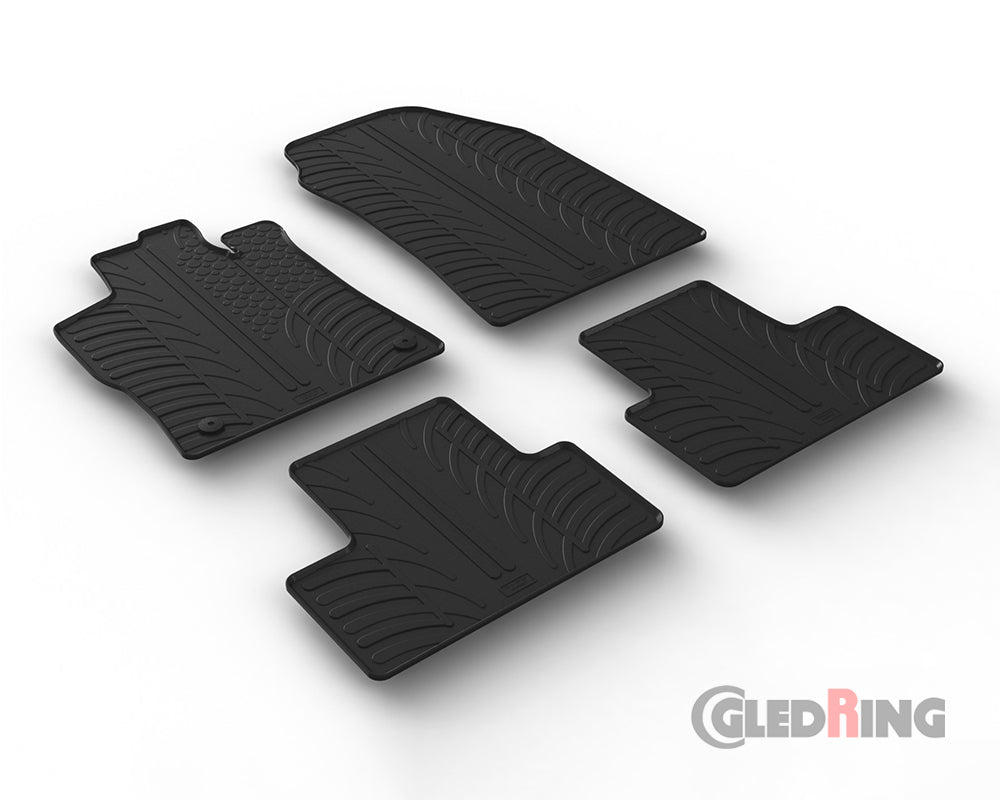 Rubber Car Mats Peugeot 308 Hatchback (2021–) - GledRing