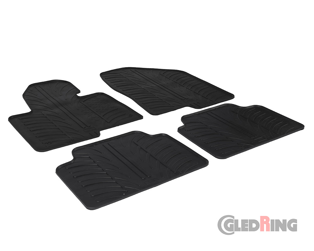 Rubber Car Mats Hyundai Santa Fe (2012–2018) - GledRing