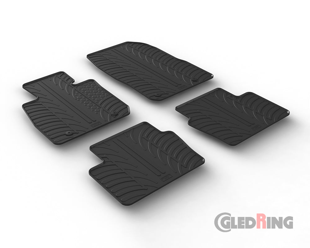 Rubber Car Mats Mazda CX-3 (2015–) - GledRing