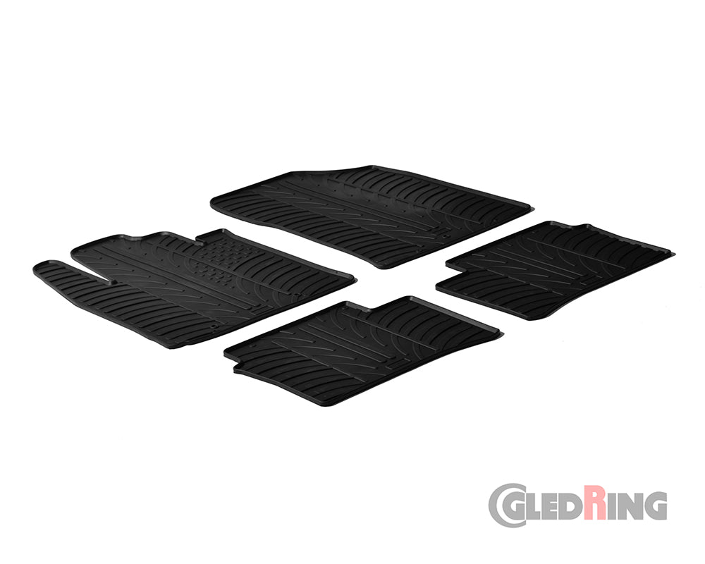 Rubber Car Mats Kia Picanto (2011–2017) - GledRing
