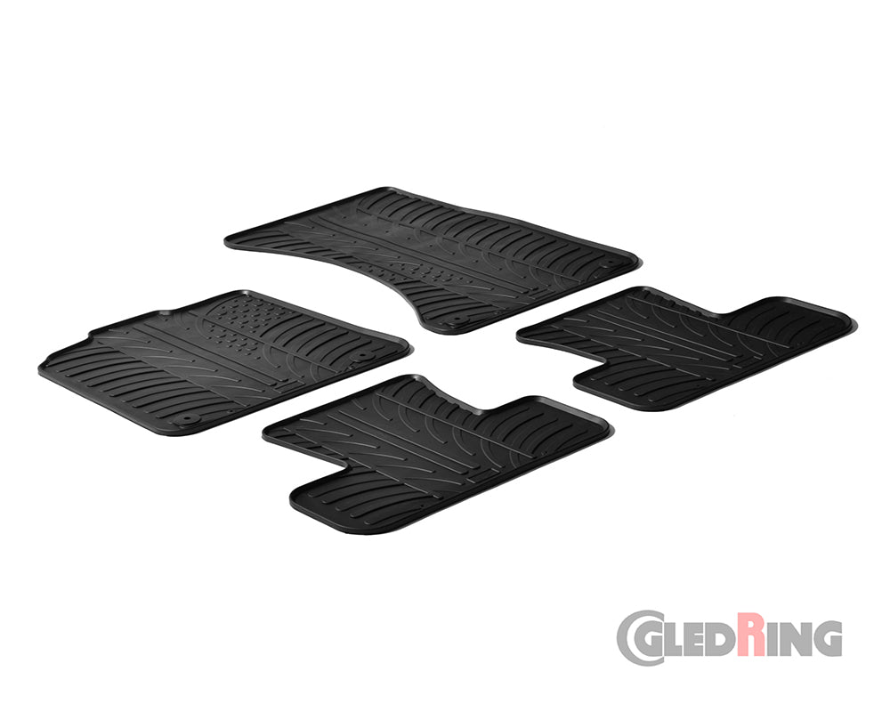 Rubber Car Mats Audi Q5 8R (2008–2016) - GledRing