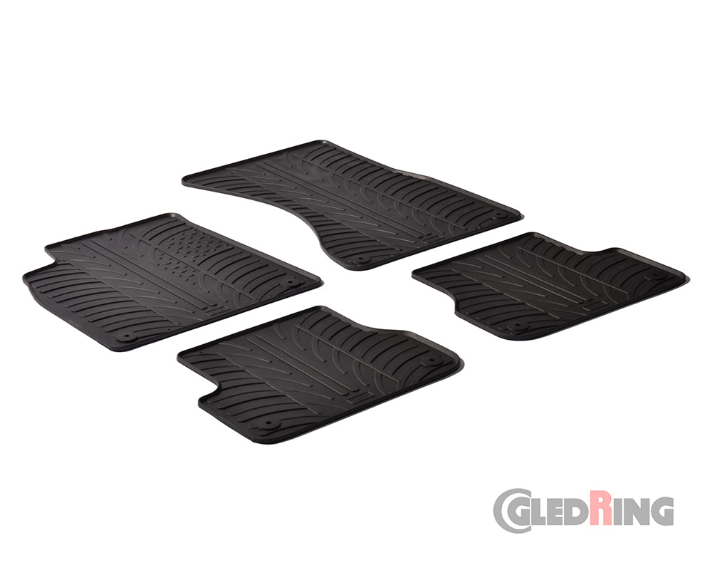 Rubber Car Mats Audi A6 C7 (2011–2018) - GledRing