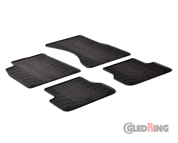 Rubber Car Mats Audi A6 C7 (2011–2018) - GledRing