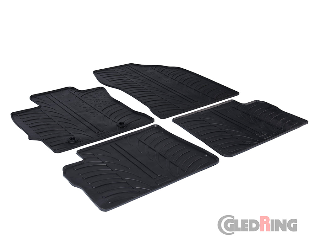 Rubber Car Mats Toyota Auris Touring Sports (2013–) - GledRing