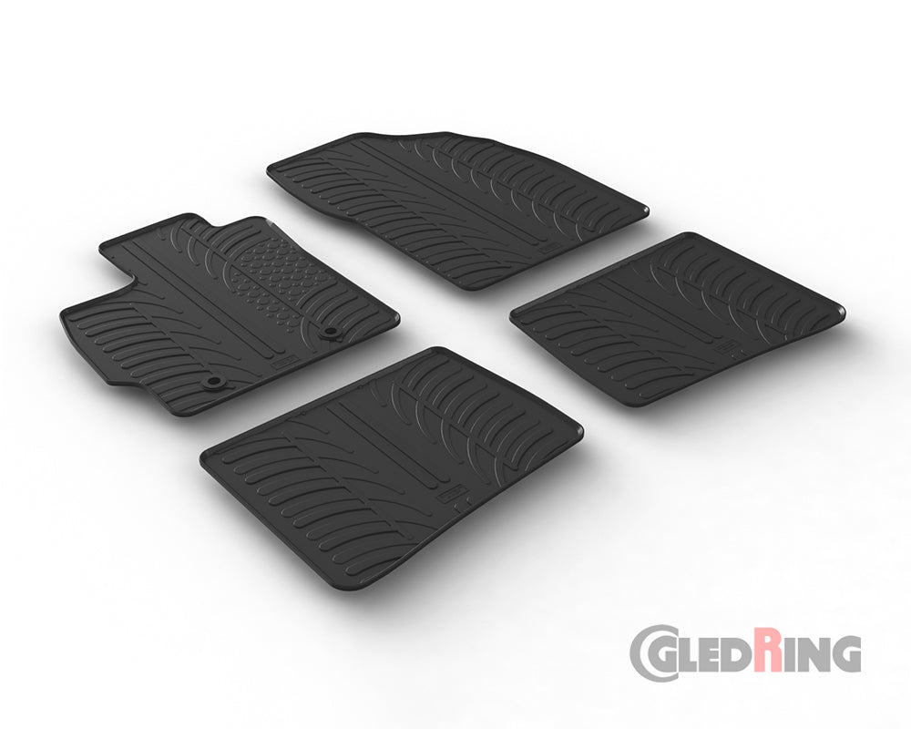 Rubber Car Mats Toyota Prius (2009–2012) - GledRing