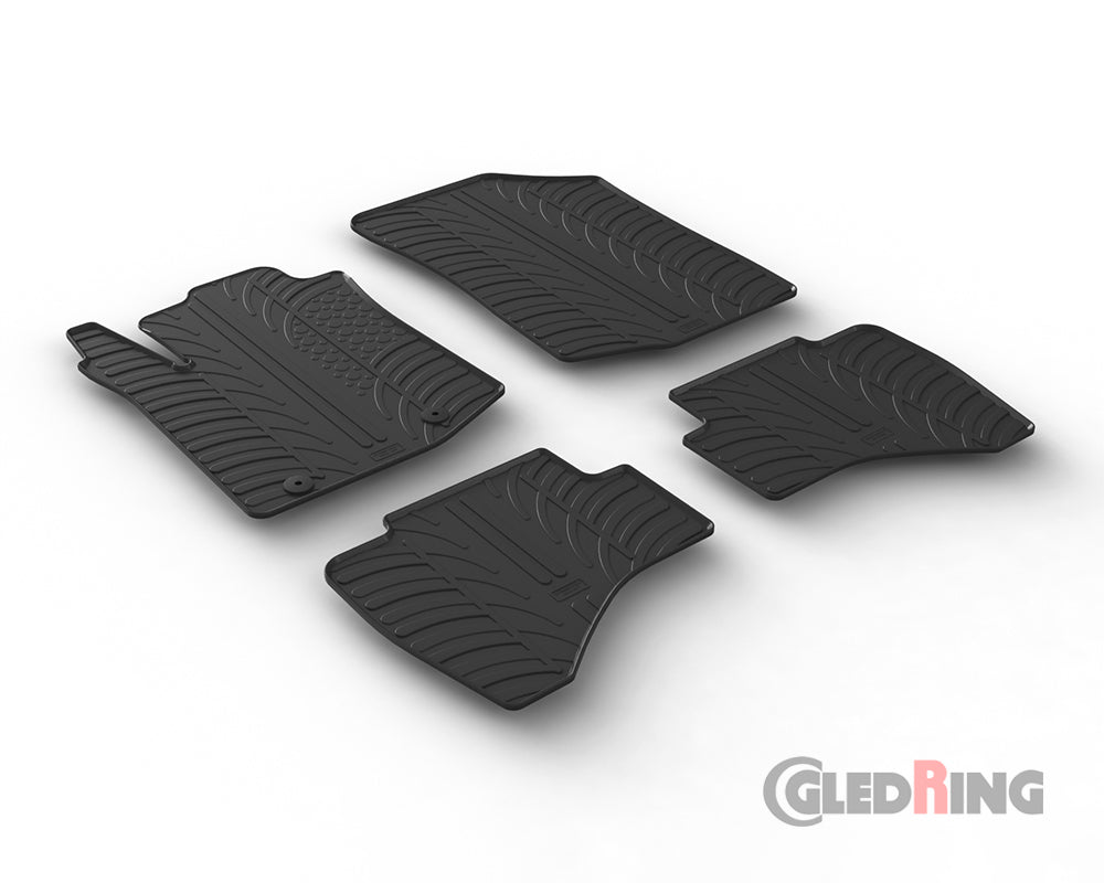 Rubber Car Mats Toyota Aygo (2014–2022) - GledRing