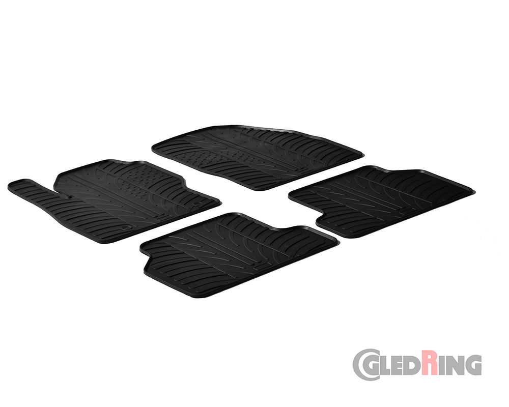 Rubber Car Mats Ford Focus MK2 (2005–2011) - GledRing