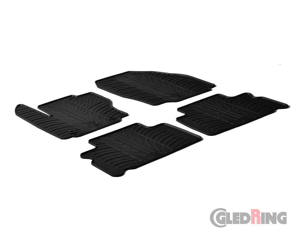 Rubber Car Mats Ford S-MAX MK1 5-door (2006–2011) - GledRing
