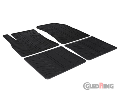 Alfombrillas de goma Nissan Note (2013–) - GledRing