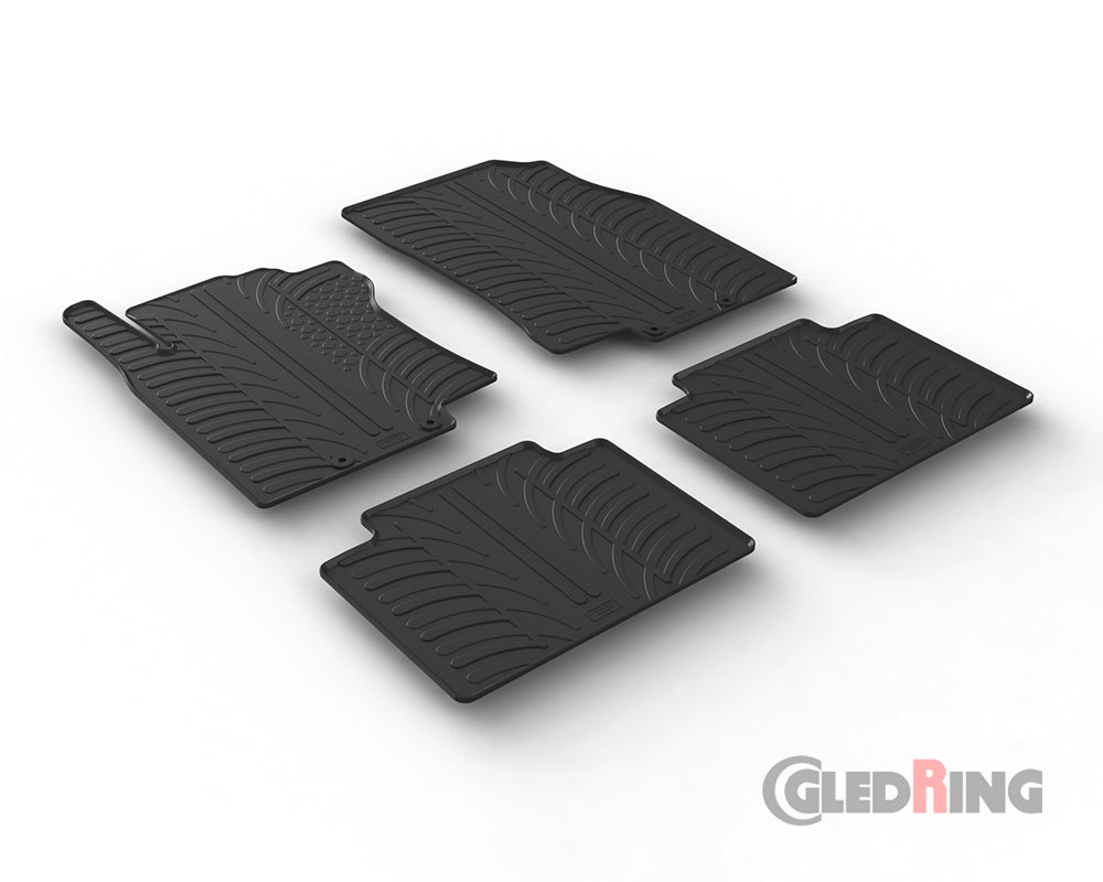 Rubber Car Mats Nissan X-Trail (2014–2020) - GledRing