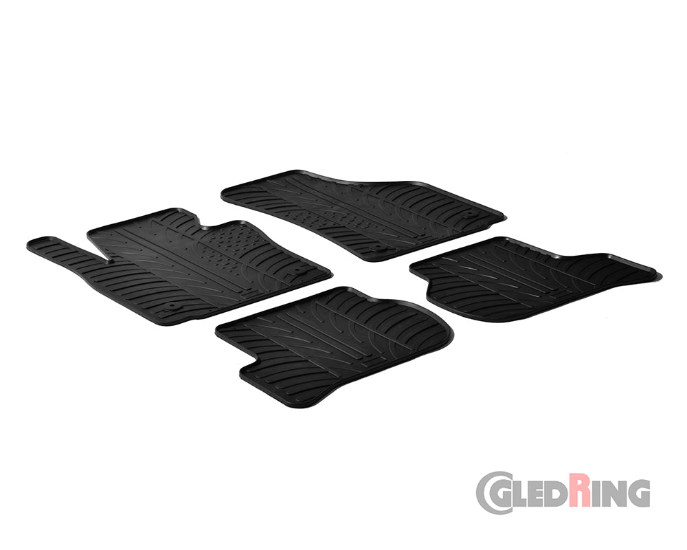 Rubber Car Mats Seat Leon 1P (2005–2013) - GledRing