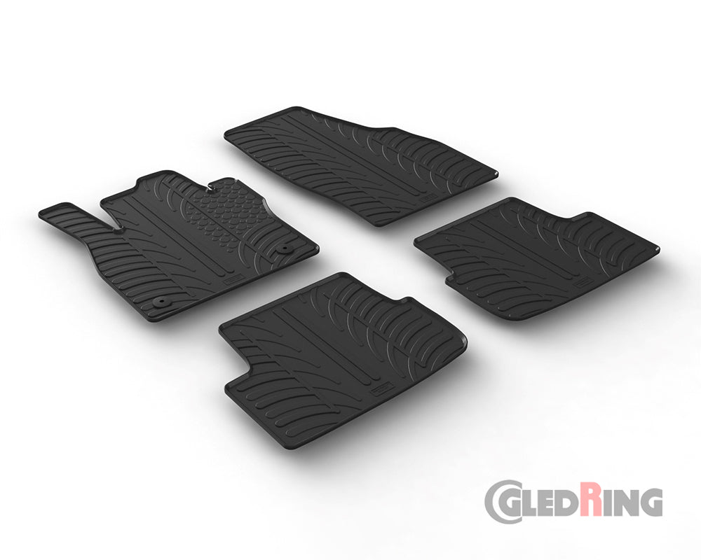 Rubber Car Mats Seat Ibiza KJ (2017–) Manual - GledRing