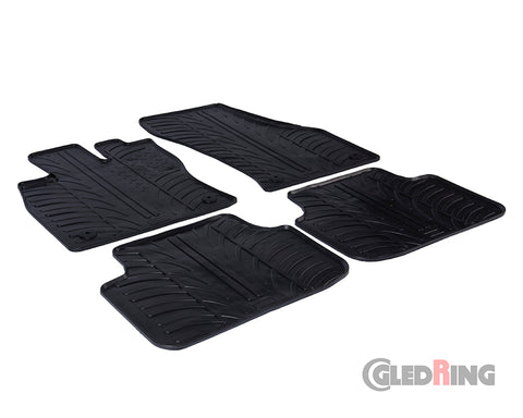Gummifußmatten Skoda Octavia 3 Limousine und Combi (2013–2019) - GledRing
