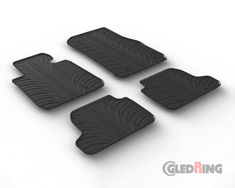 Rubber Car Mats BMW 2 Series F22 Coupe (2014–) - GledRing