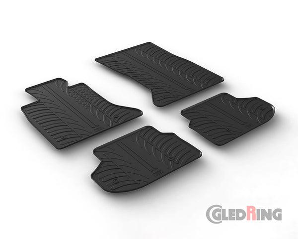 Alfombrillas de goma BMW Serie 5 F10/F11 (2010–2017) - GledRing